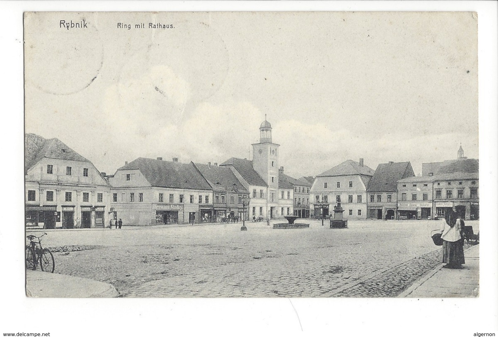 16430 - Rybnik Ring Mit Rathaus - Polen