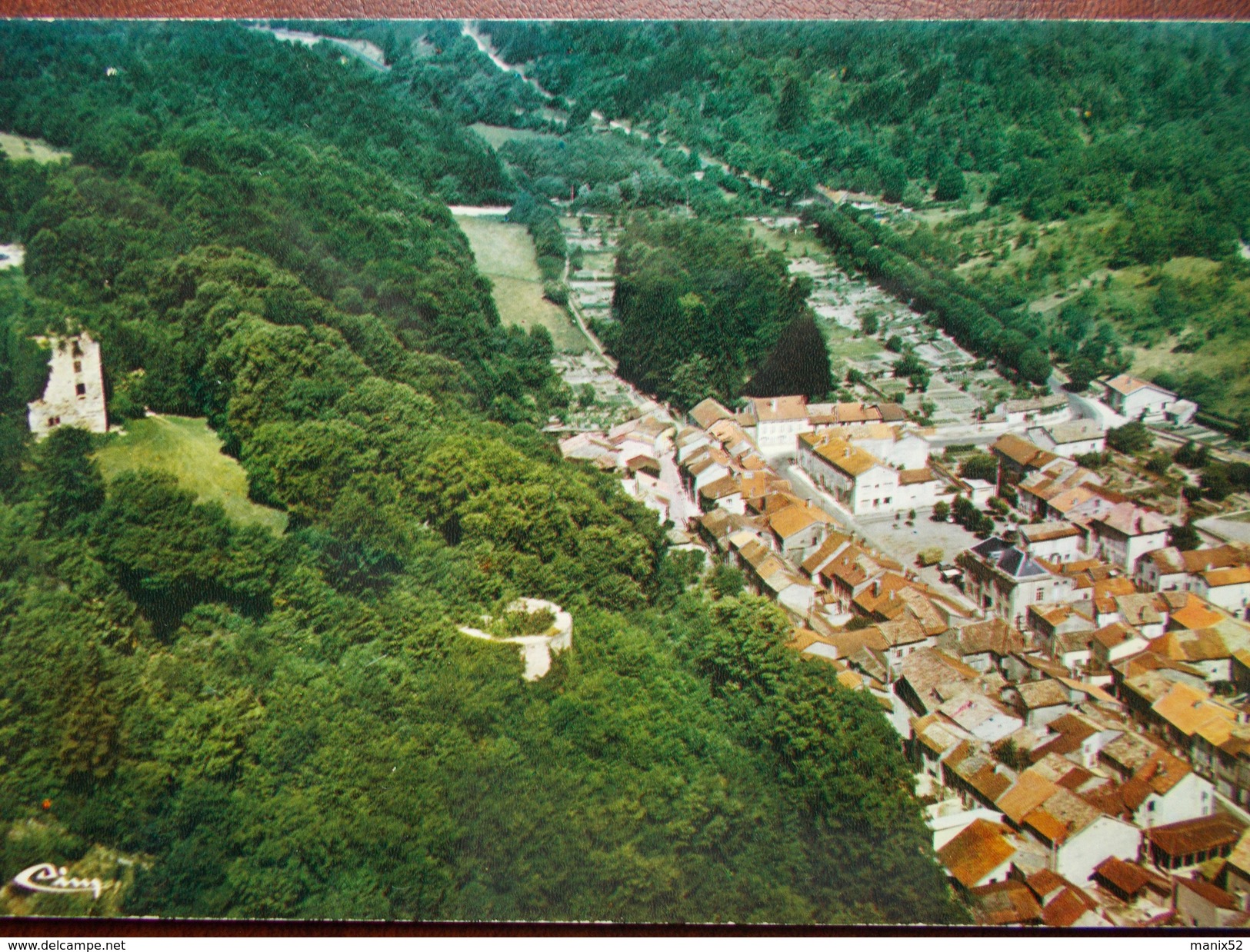 52 - VIGNORY - Vue Aérienne. (Le Donjon) - Vignory