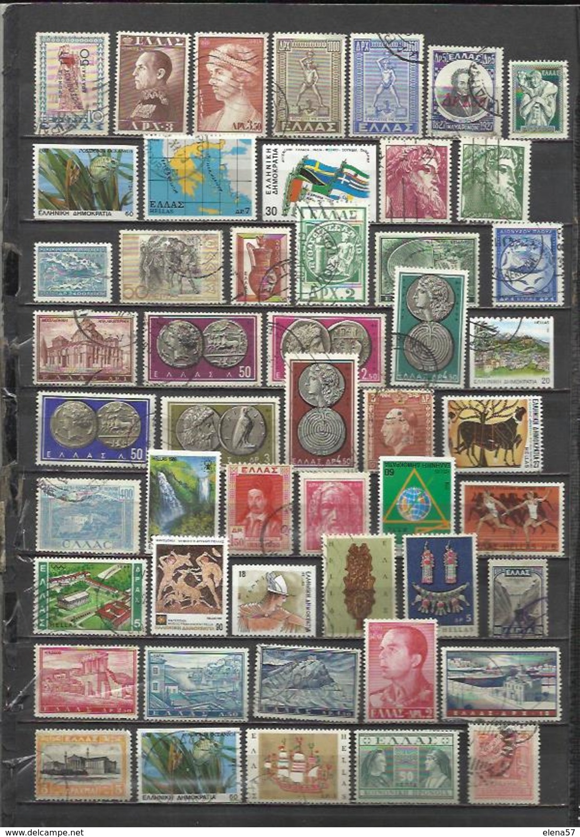 G116-LOTE SELLOS GRECIA SIN TASAR,SIN REPETIDOS,ESCASOS. -GREECE STAMPS LOT WITHOUT PRICING WITHOUT REPEATED. -GRIECHEN - Collections