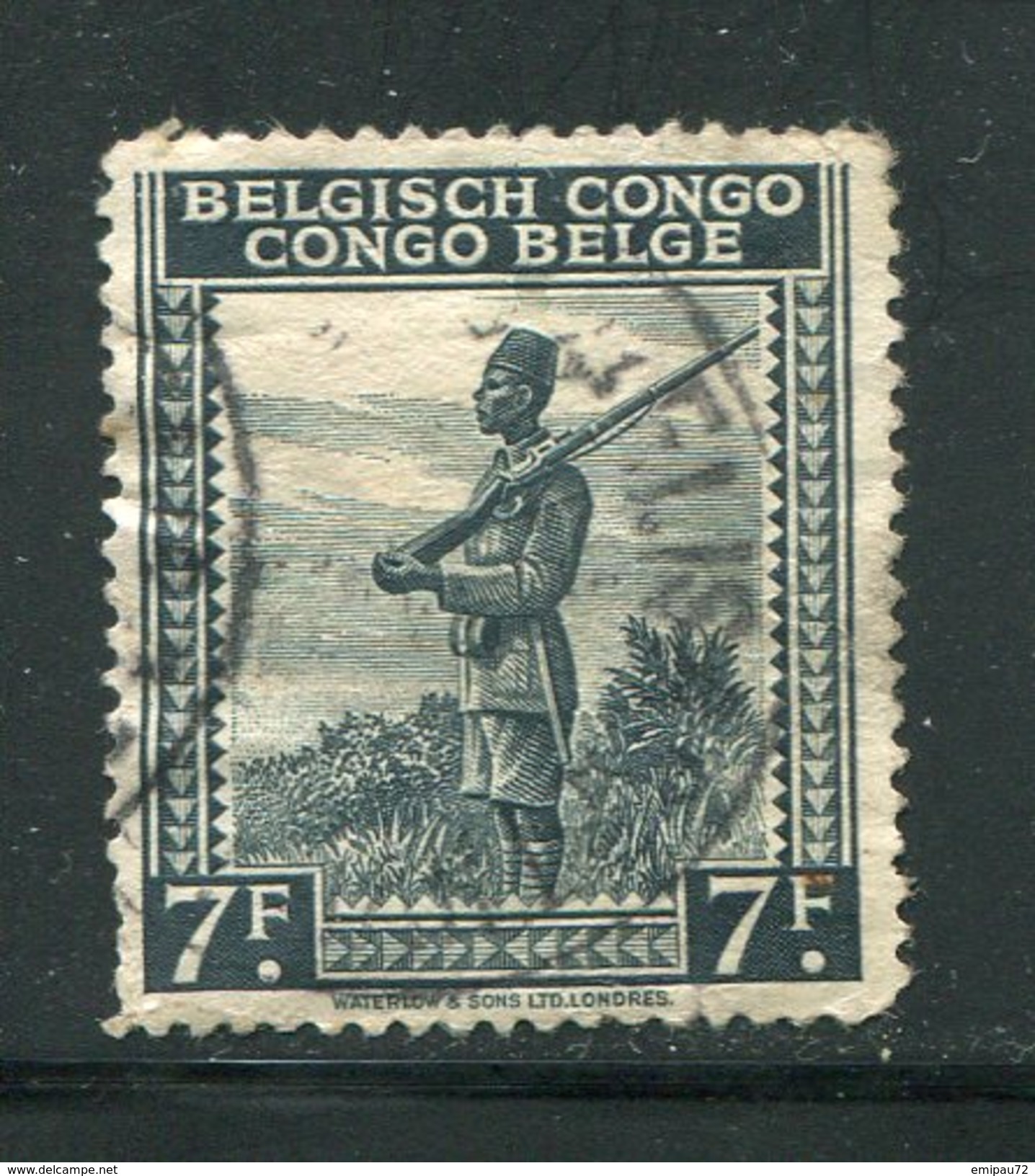 CONGO BELGE- Y&T N°244A- Oblitéré - Oblitérés