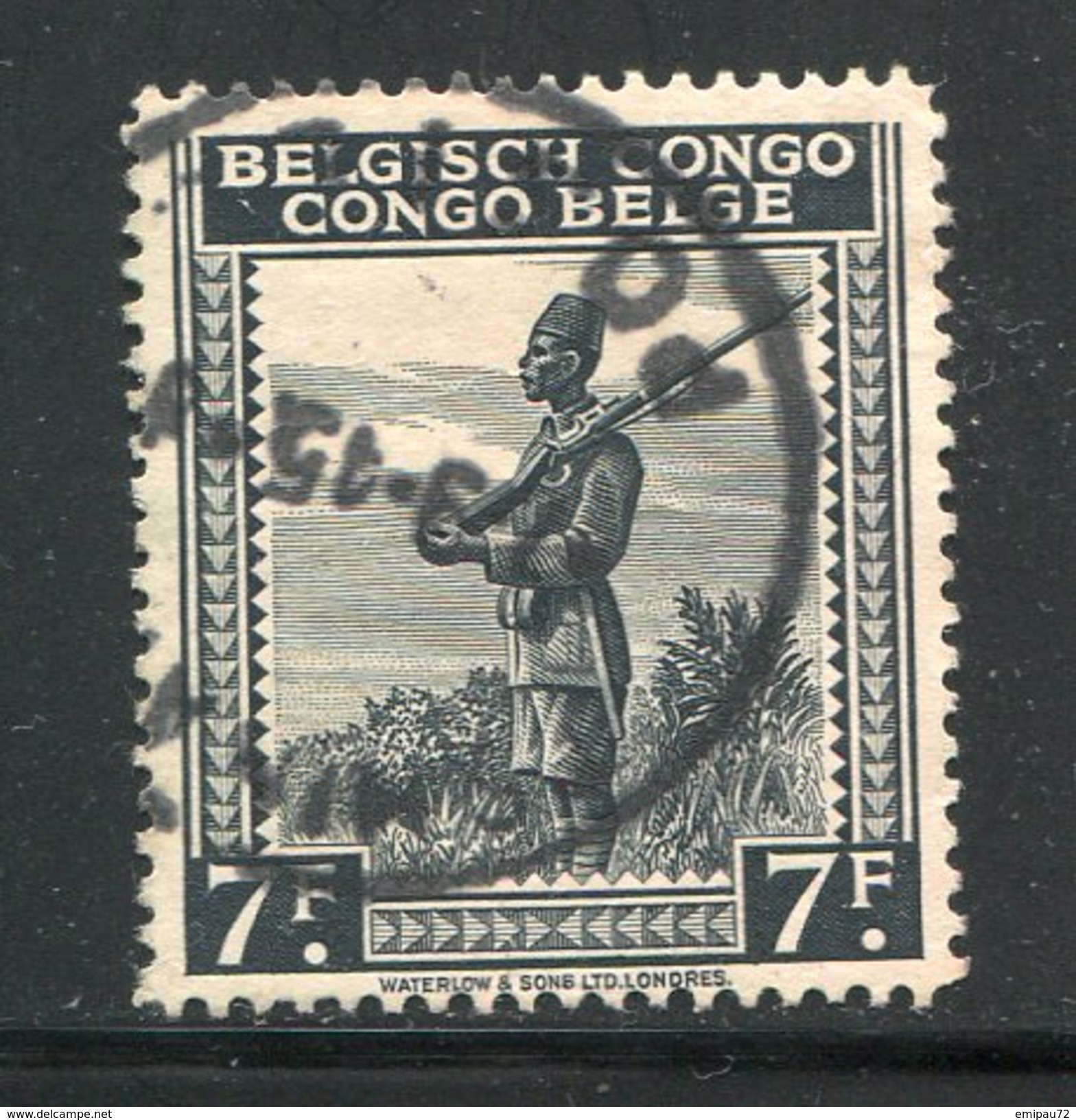 CONGO BELGE- Y&T N°244A- Oblitéré - Oblitérés