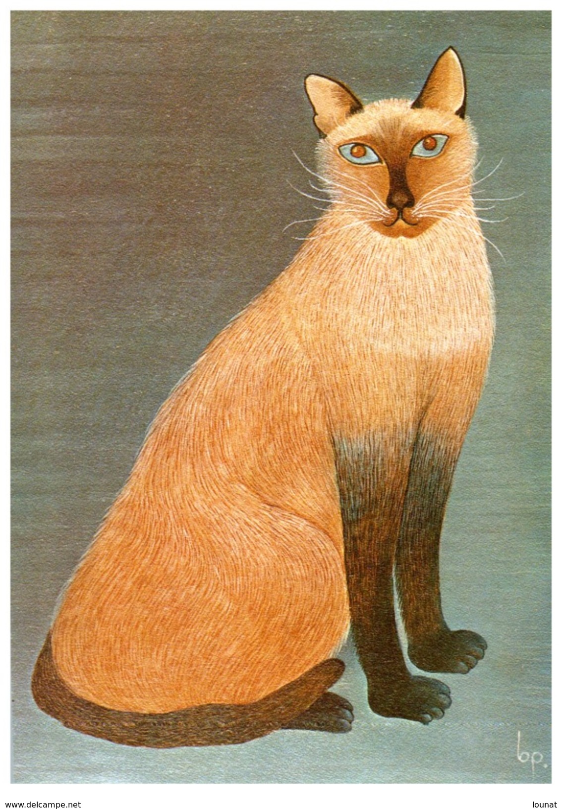 Chat -Illustrateur  Lop - Cat Von Brigitte Prechti - Série Katzen - Chats