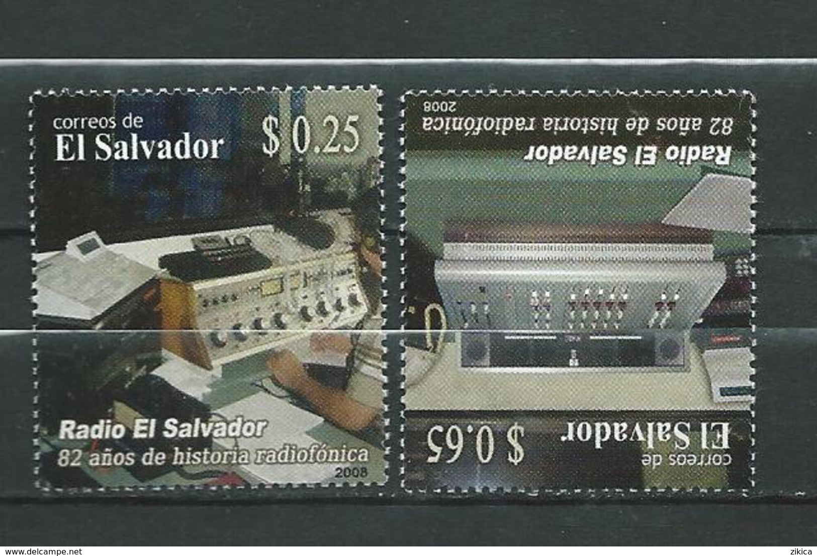 El Salvador 2008 The 82th Anniversary Of Radio In El Salvador.MNH - El Salvador