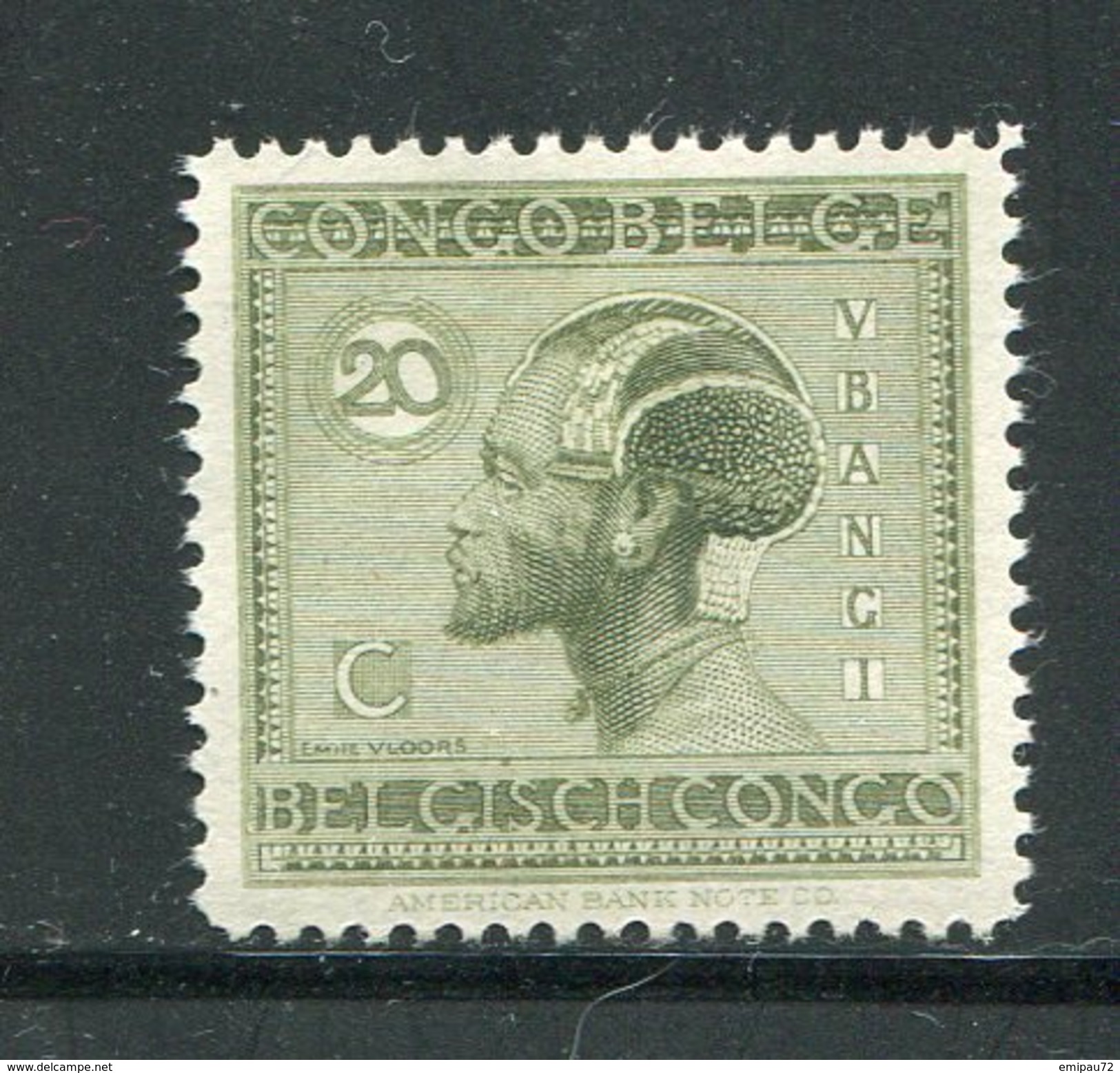 CONGO BELGE- Y&T N°109- Neuf Avec Charnière * - Neufs