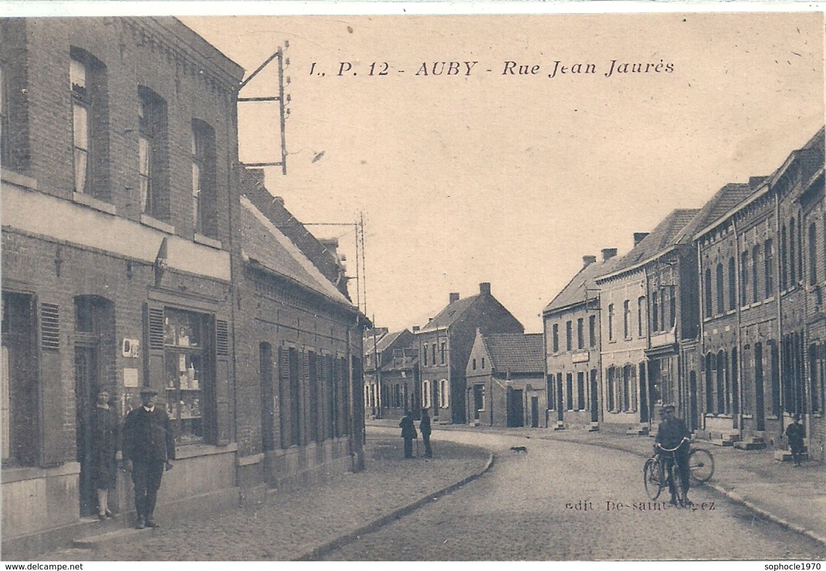 NORD - 59 - AUBY - Rue Jean Jaurès - Auby