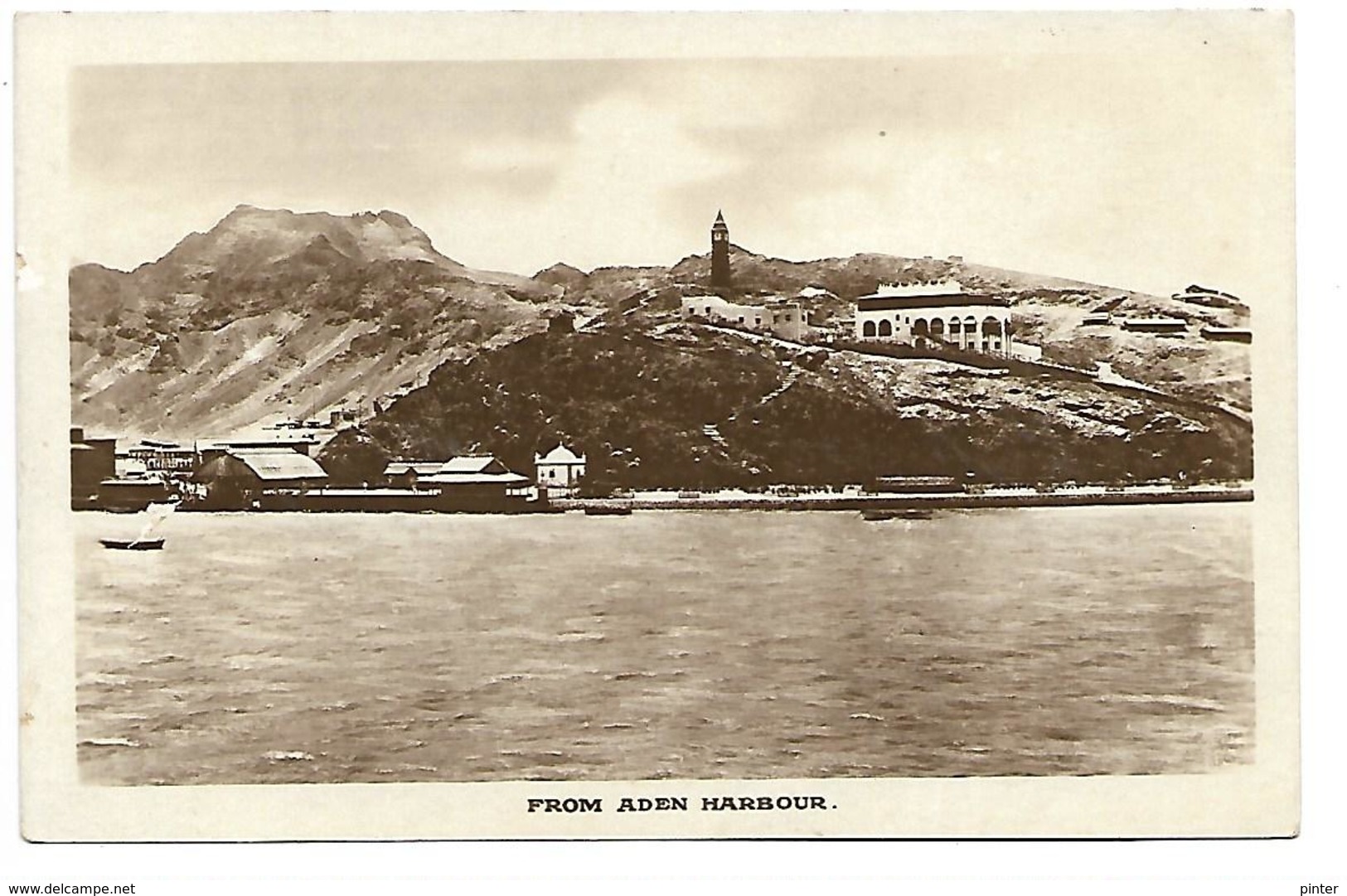 YEMEN - From Aden Harbour - Yémen