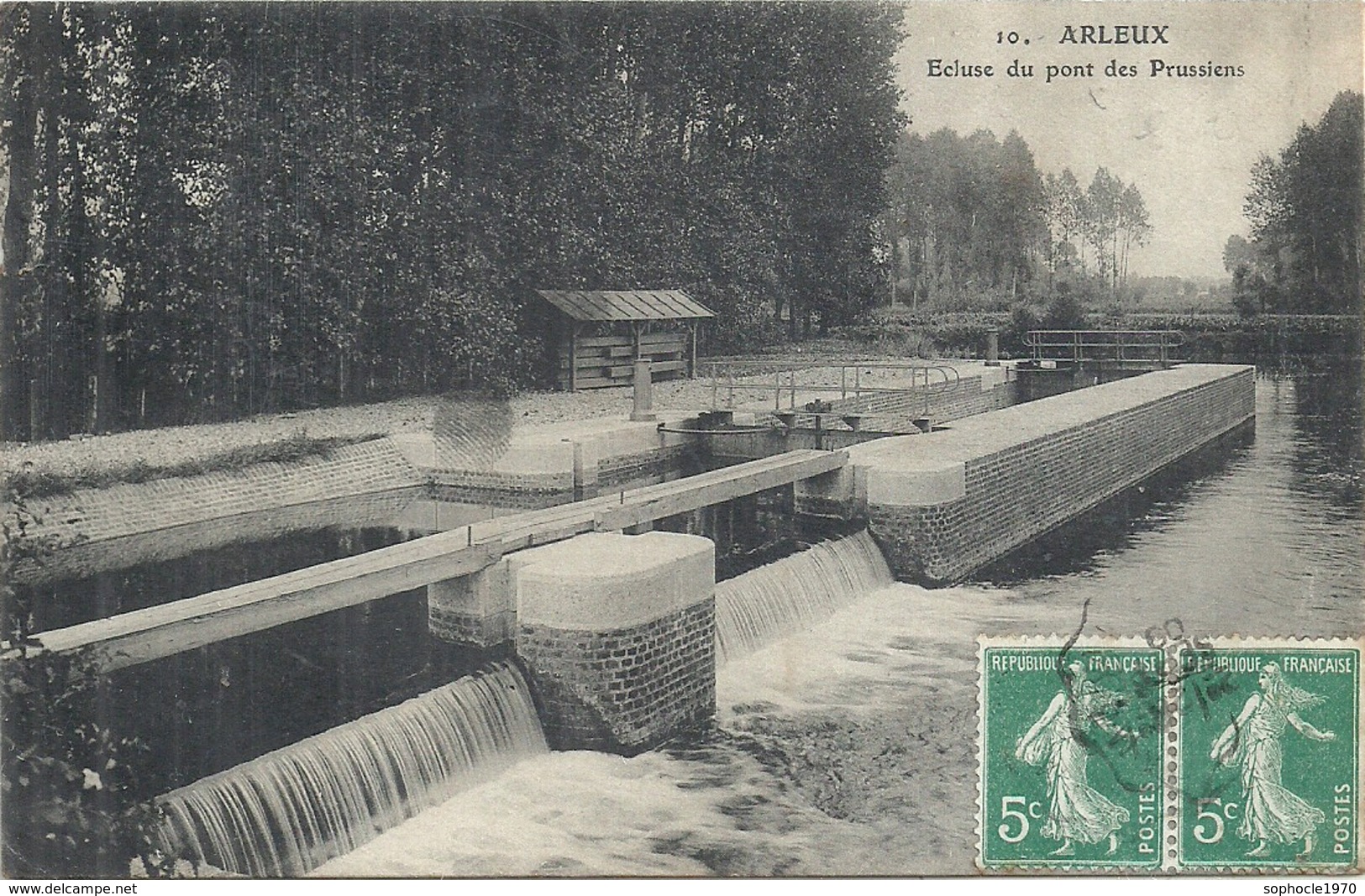 NORD - 59 - ARLEUX -  Ecluse Du Pont Des Prussiens - Arleux