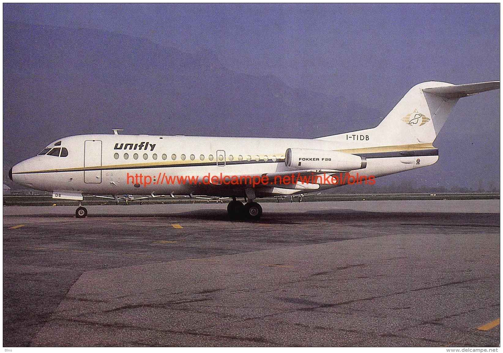 Unifly - Fokker F28 - 1946-....: Moderne