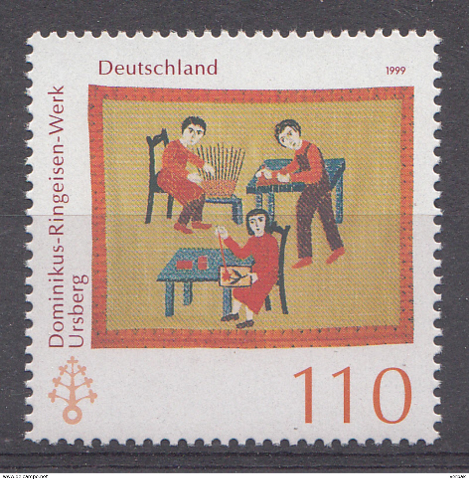 Allemagne Rep.Féd. 1999 Mi.nr: 2065 Behinderte Und.....  Neuf Sans Charniere /MNH / Postfris - Ongebruikt