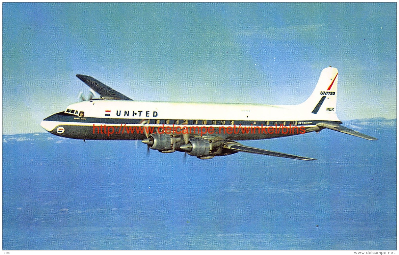 United Air Lines - McDonnell Douglas DC-7 - 1946-....: Moderne