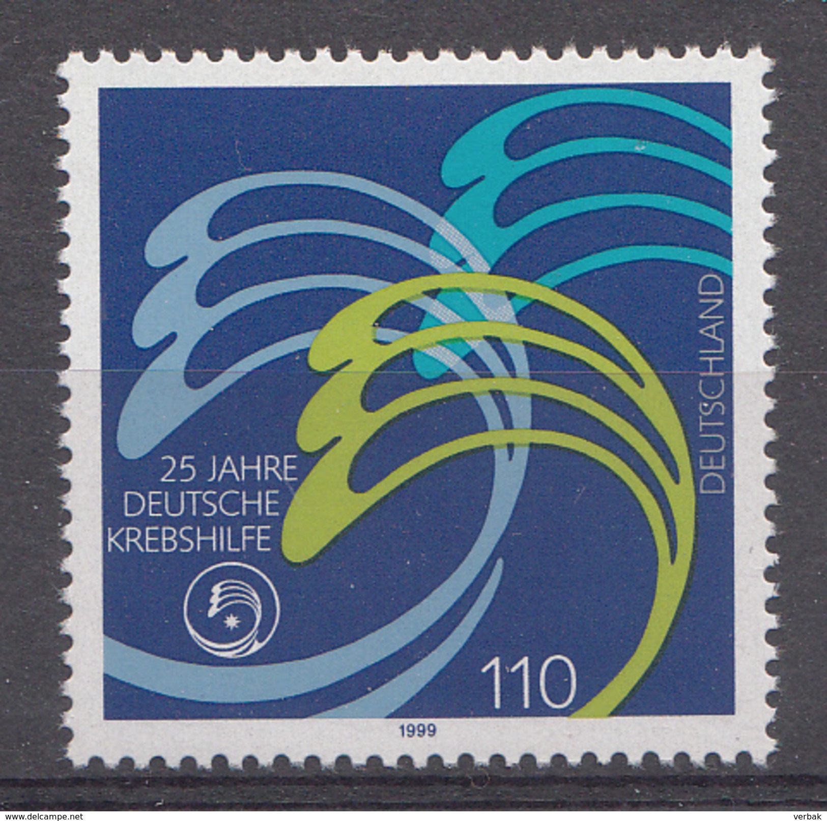 Allemagne Rep.Féd. 1999 Mi.nr: 2044 Deutsche Krebshilfe  Neuf Sans Charniere /MNH / Postfris - Ongebruikt