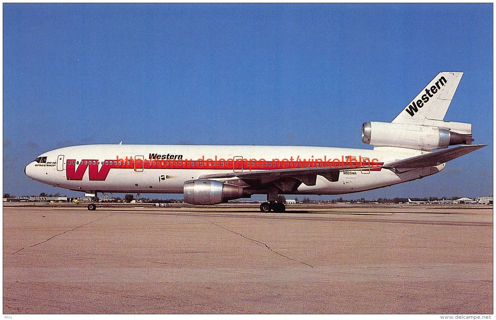 Western Airlines - McDonnell Douglas DC-10 - 1946-....: Moderne