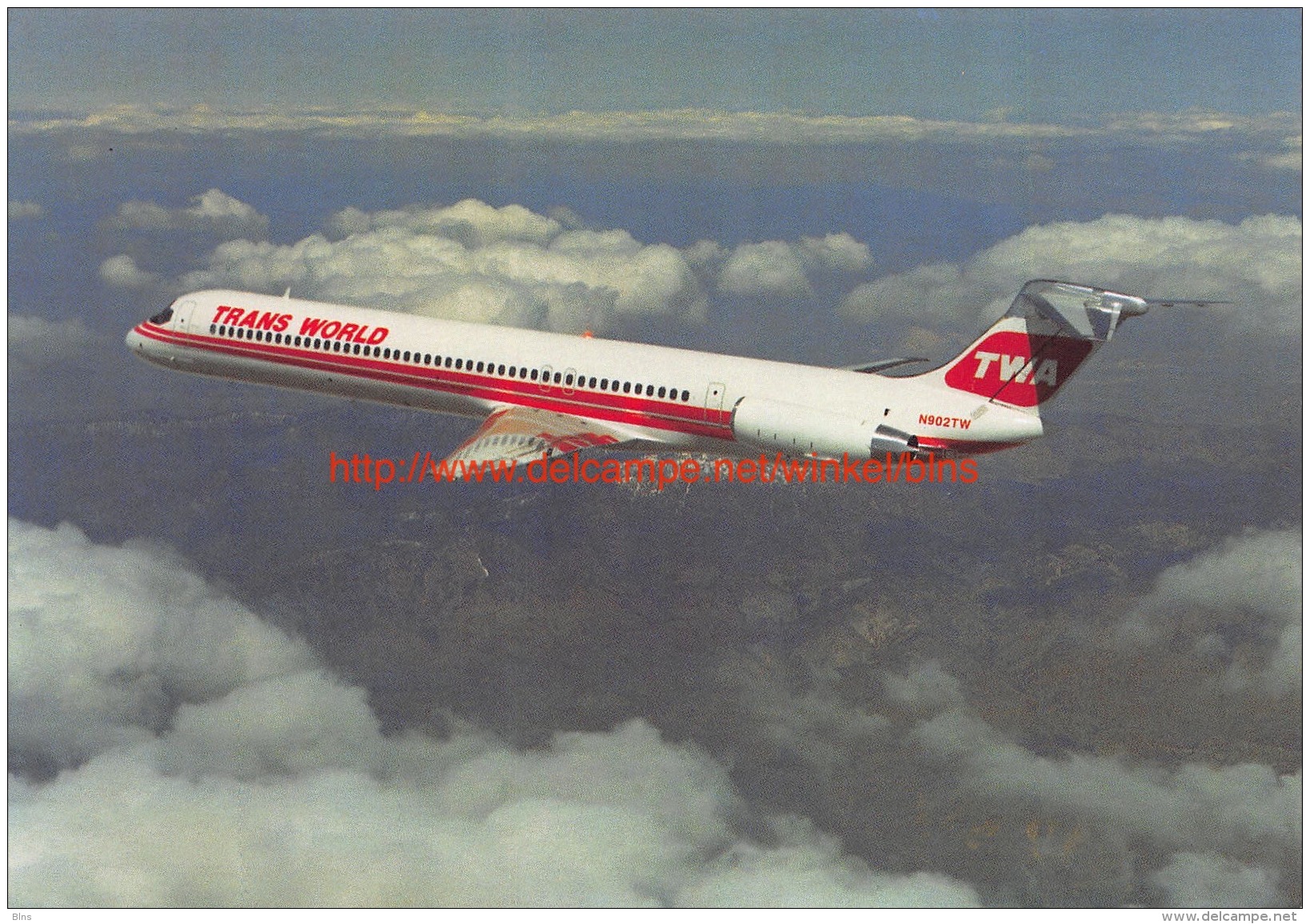 TWA Trans World Airlines - McDonnell Douglas MD-82 - 1946-....: Moderne