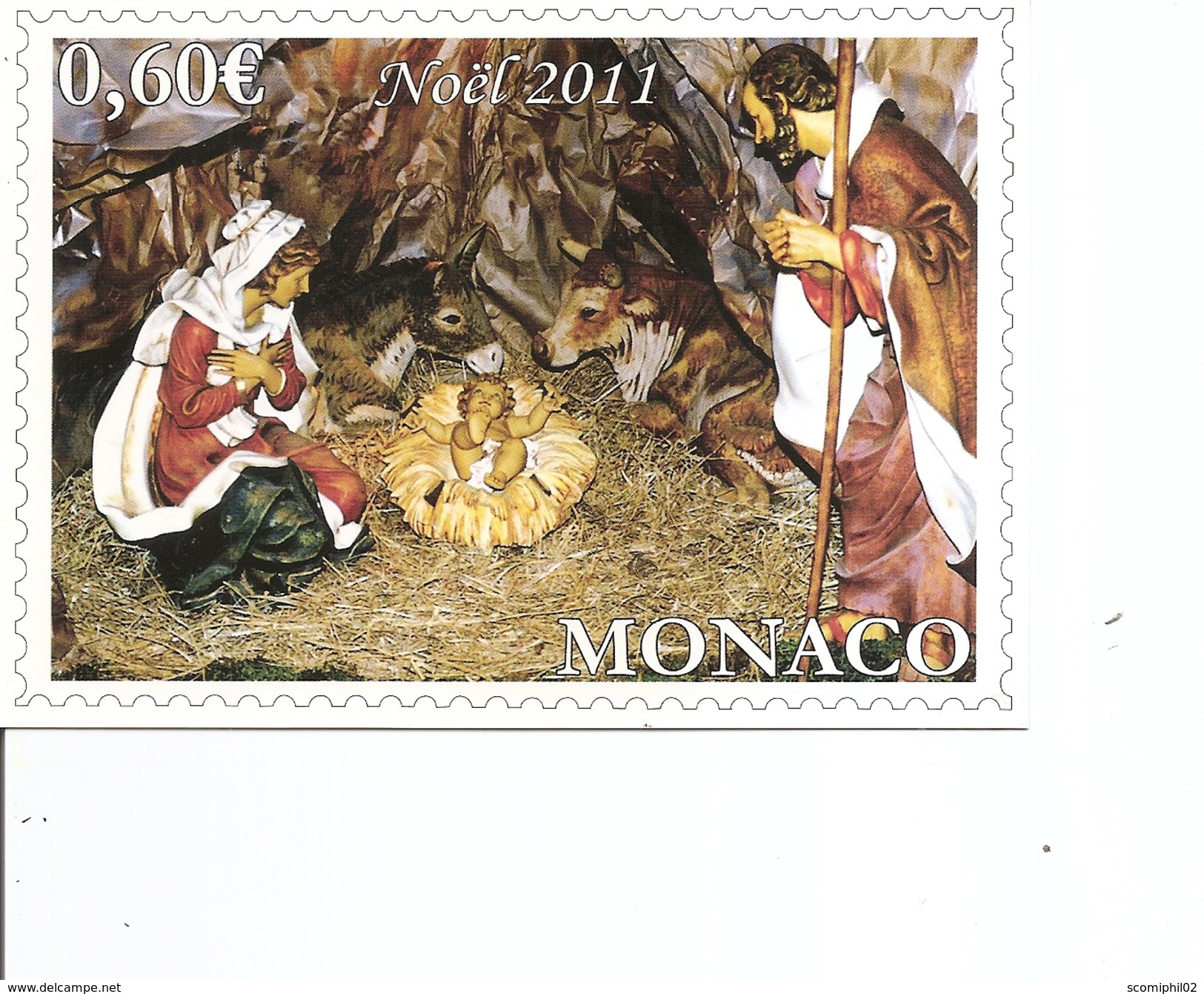 Monaco ( Carte Postale De 2011 De MonteCarlo Vers La Belgique  à Voir) - Storia Postale