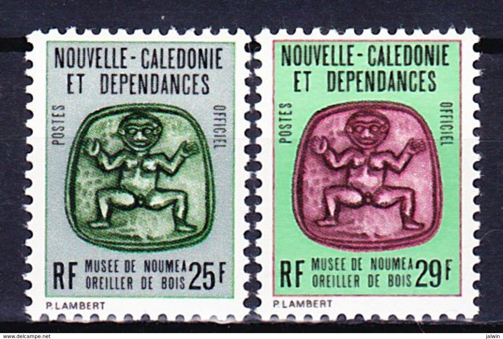 NOUVELLE CALEDONIE SERVICE 1980-82 YT N° S 32 Et 33 ** - Service