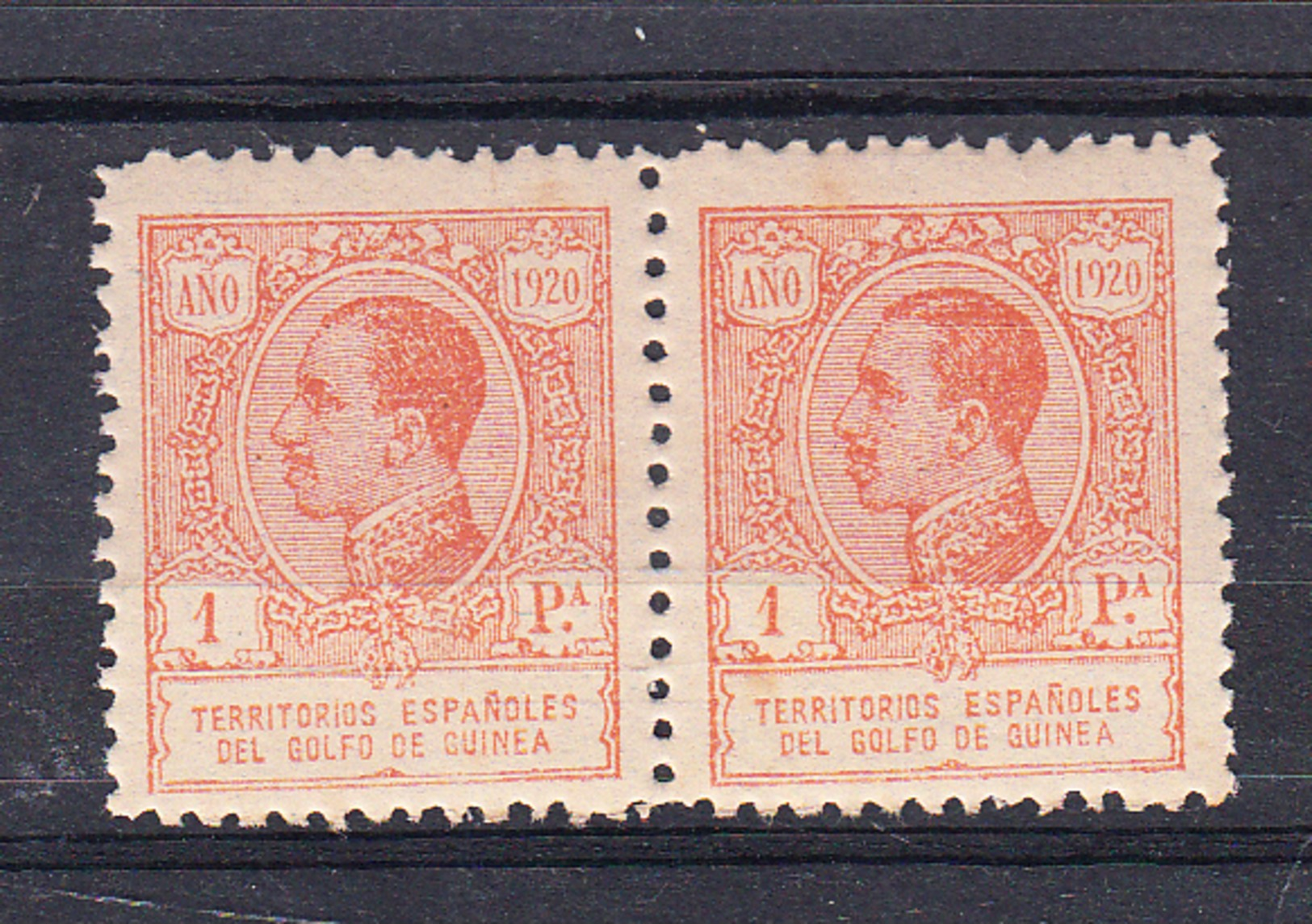 GUINEA 1920 EDIFIL Nº 151 . 1 PESETA PAREJA    ALFONSO XIII NUEVO SIN  CHARNELA    SES506GRANDE - Guinée Espagnole