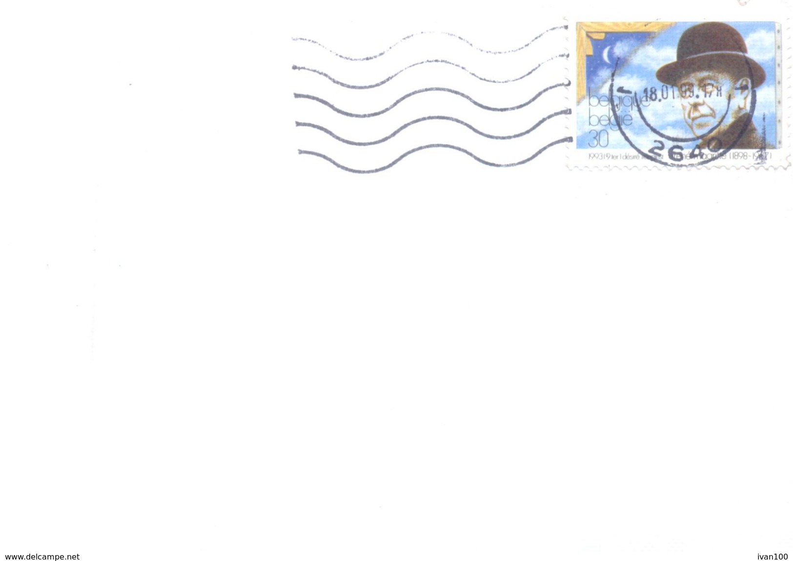 1999. Belgium, The Letter Sent By Ordinary Post To Moldova - Storia Postale