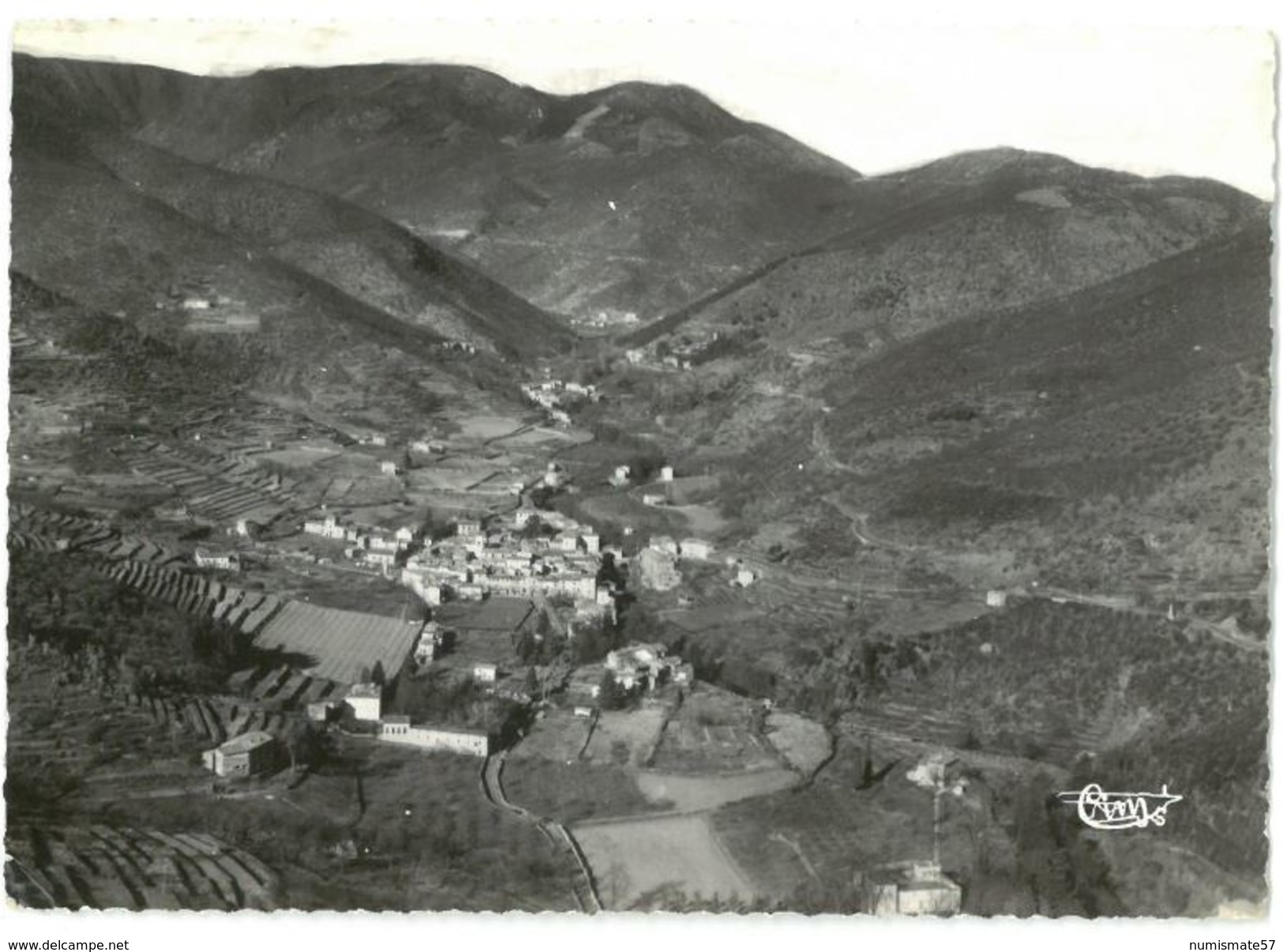 CPSM AULAS - Vue Panoramique Aérienne - CIM N°179-106 A - Autres & Non Classés