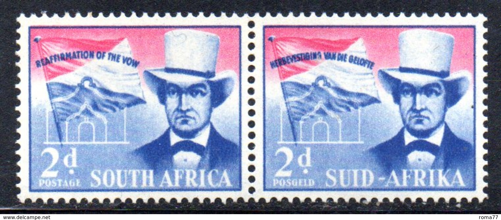 R545 - SUD AFRICA 1955 ,   Yvert Serie N. 217/218    *** - Nuovi