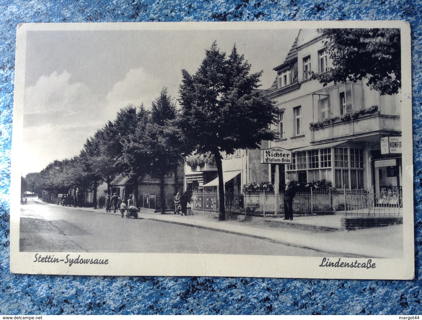 CARTE POSTALE  LINDENSTRABE  STETTIN-SYDOWSAUE   ( COMMERCES         VOIR PHOTOS - Sonstige & Ohne Zuordnung