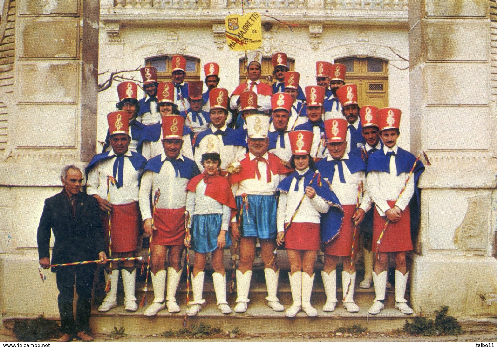 11 - Bize Minervois - Groupe Folkloriste De Majorettes Masculines : "les Majoretts" - Autres & Non Classés