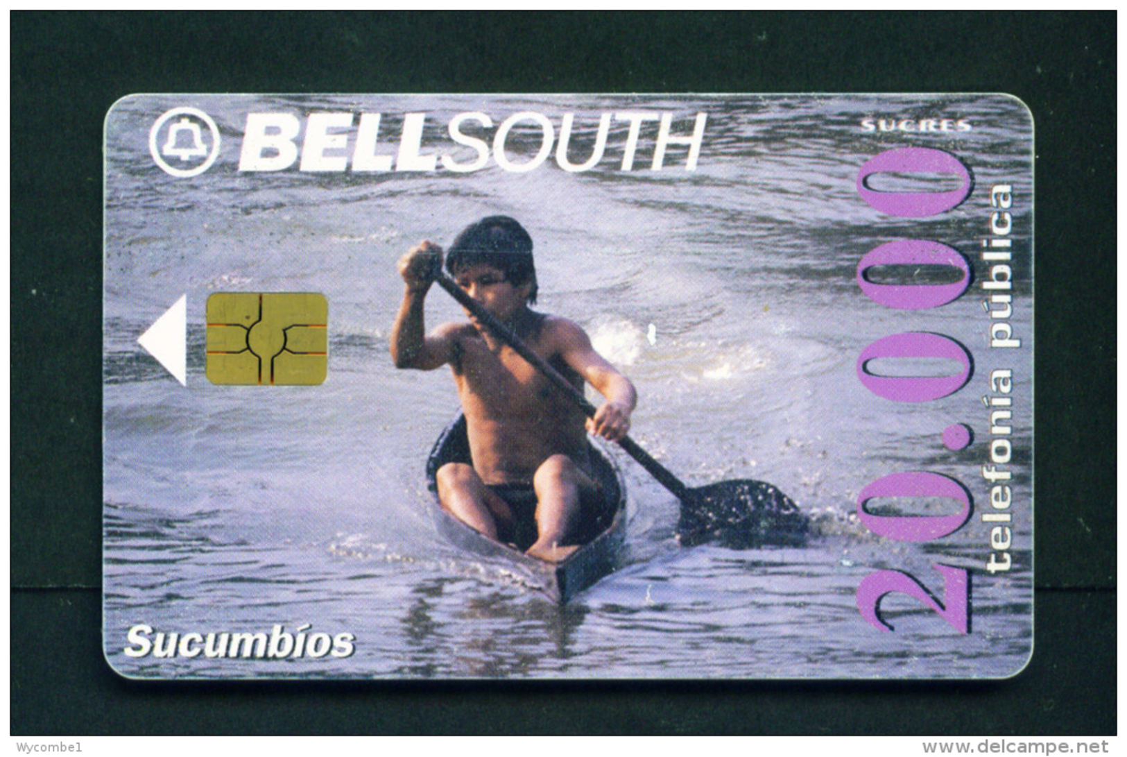 ECUADOR - Chip Phonecard As Scan - Ecuador