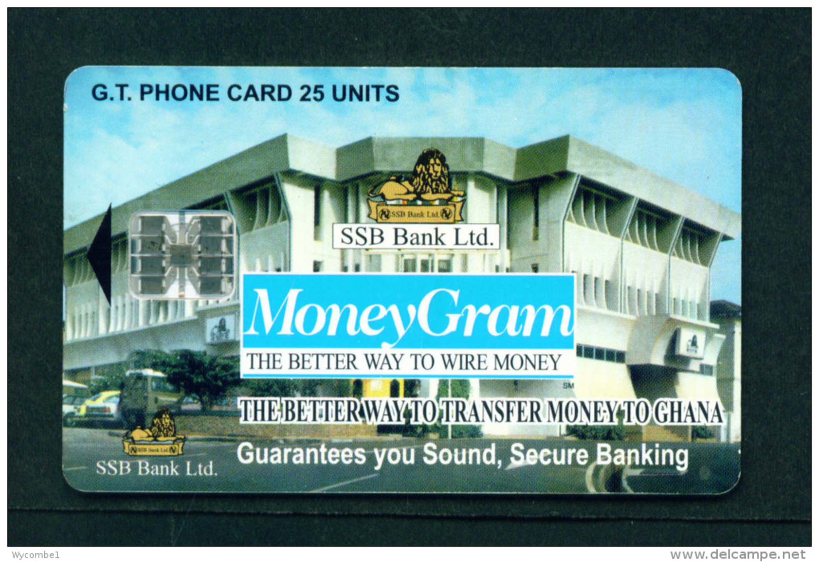 GHANA - Chip Phonecard As Scan - Ghana