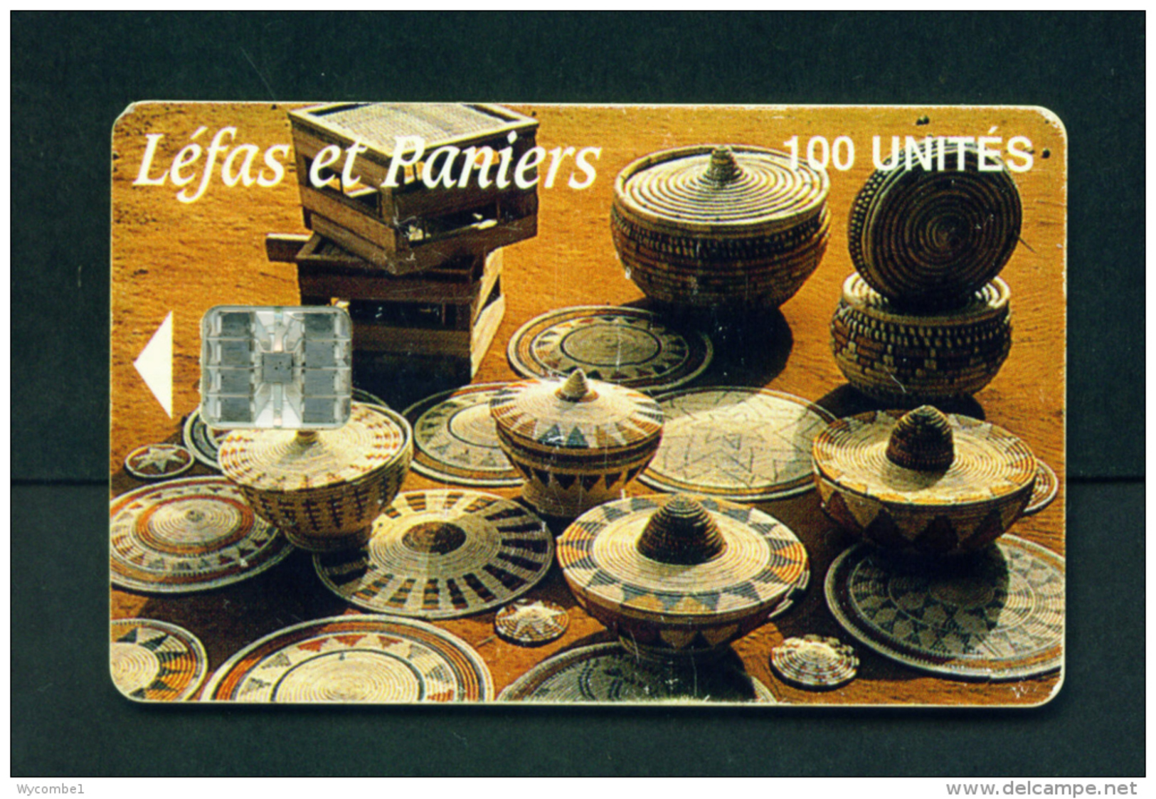 GUINEA - Chip Phonecard Lefas Et Paniers  Used - Guinée