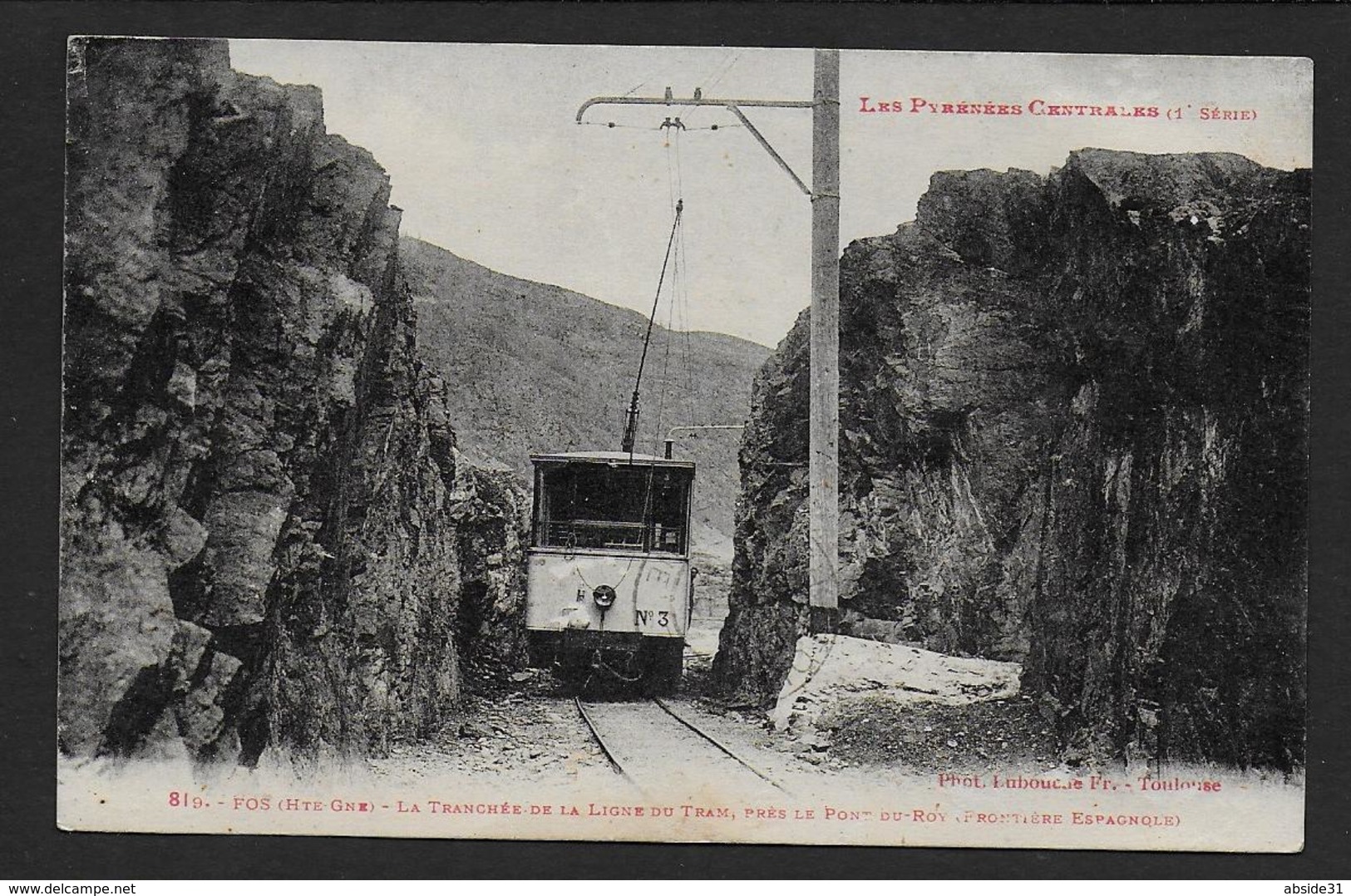 FOS - La Tranchée De La Ligne Du Tram , Près Le Pont Du Roy - Autres & Non Classés