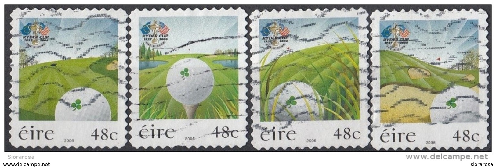 1678 Irlanda 2006 Ryder Cup Golf Tournament Straffan  Self-Adhesive Eire Ireland - Golf