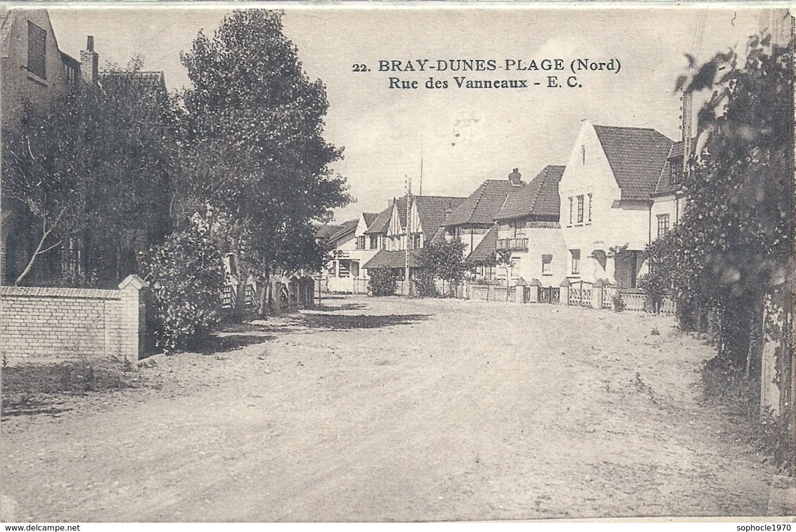 NORD - 59 - BRAY DUNES -Rue Des Vanneaux - Bray-Dunes