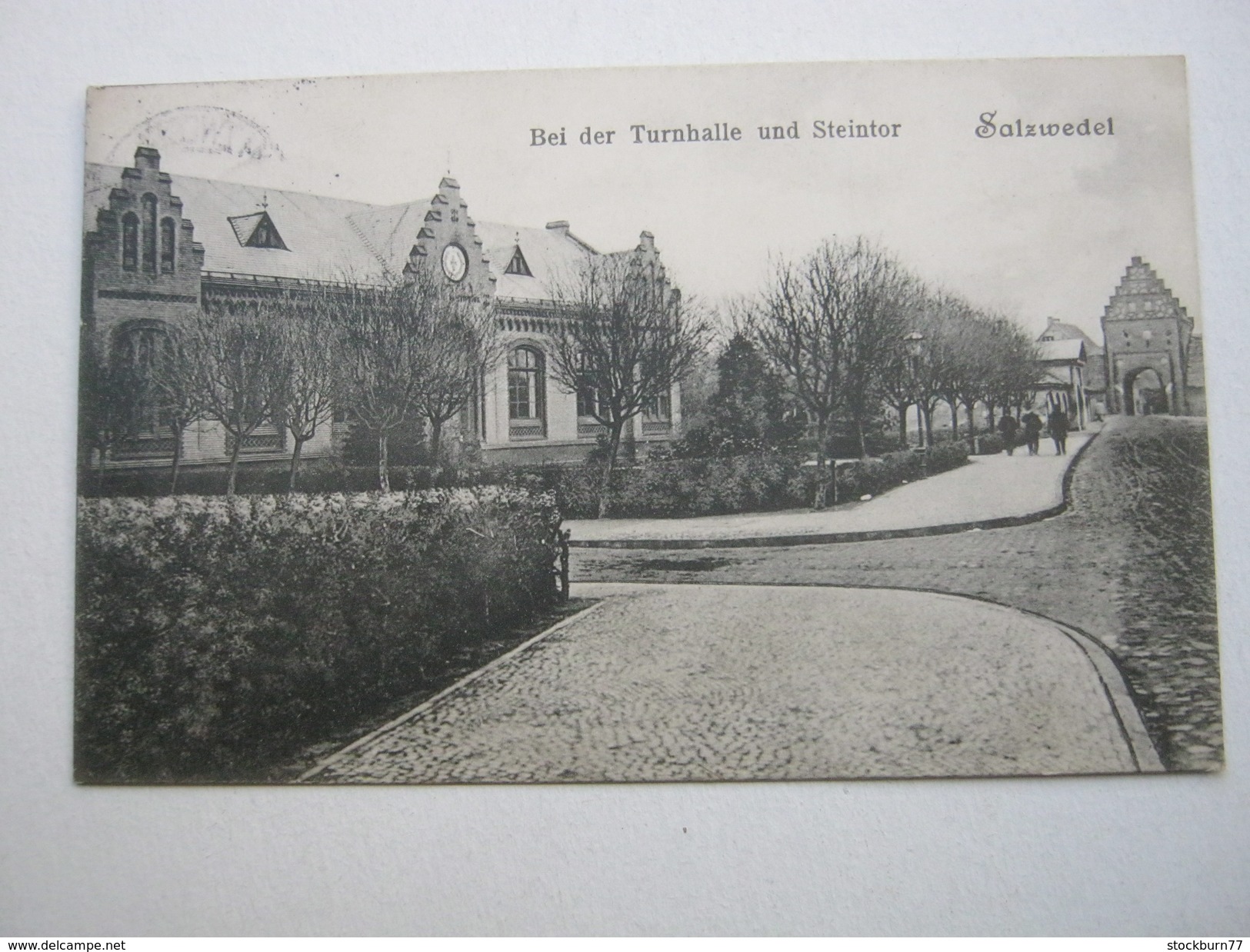 SALZWEDEL   1913   , Schöne Karte   Verschickt  ,   2  Scans - Salzwedel