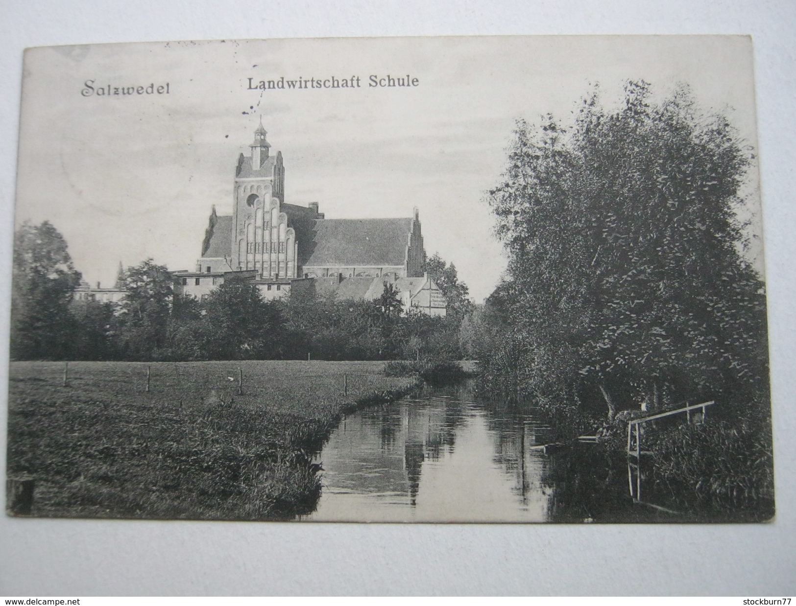 SALZWEDEL   1912   , Schöne Karte   Verschickt  ,   2  Scans - Salzwedel