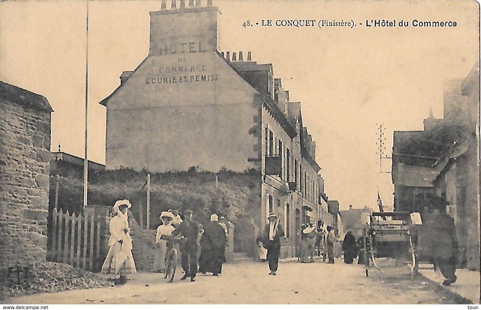 Le Conquet - L'hôtel Du Commerce - Le Conquet