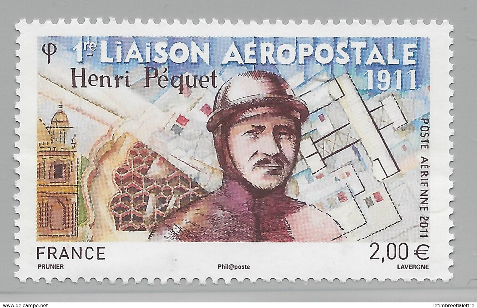 France Poste Aérienne N° 74 ** ( Henri Péquet ) - 1960-.... Neufs