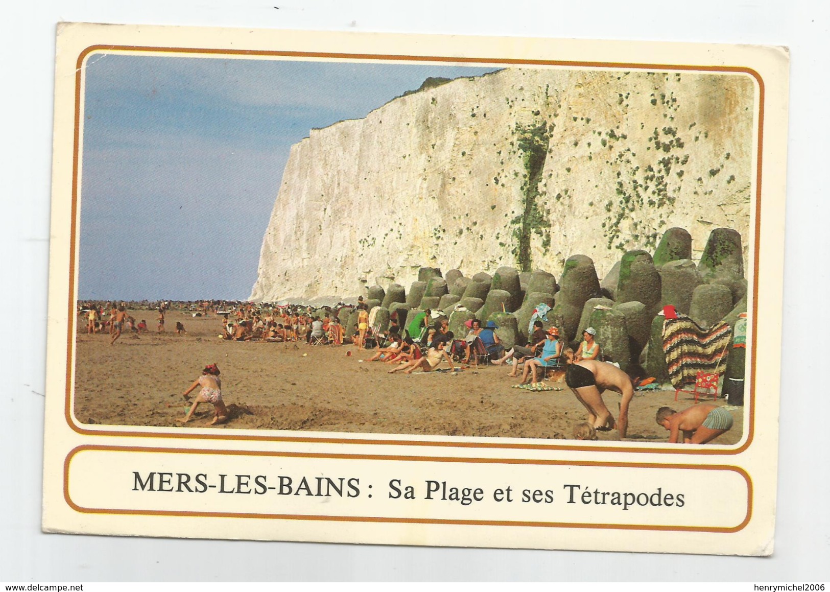 80 Somme - Mers Les Bains La Plage Les Tétrapodes - Mers Les Bains