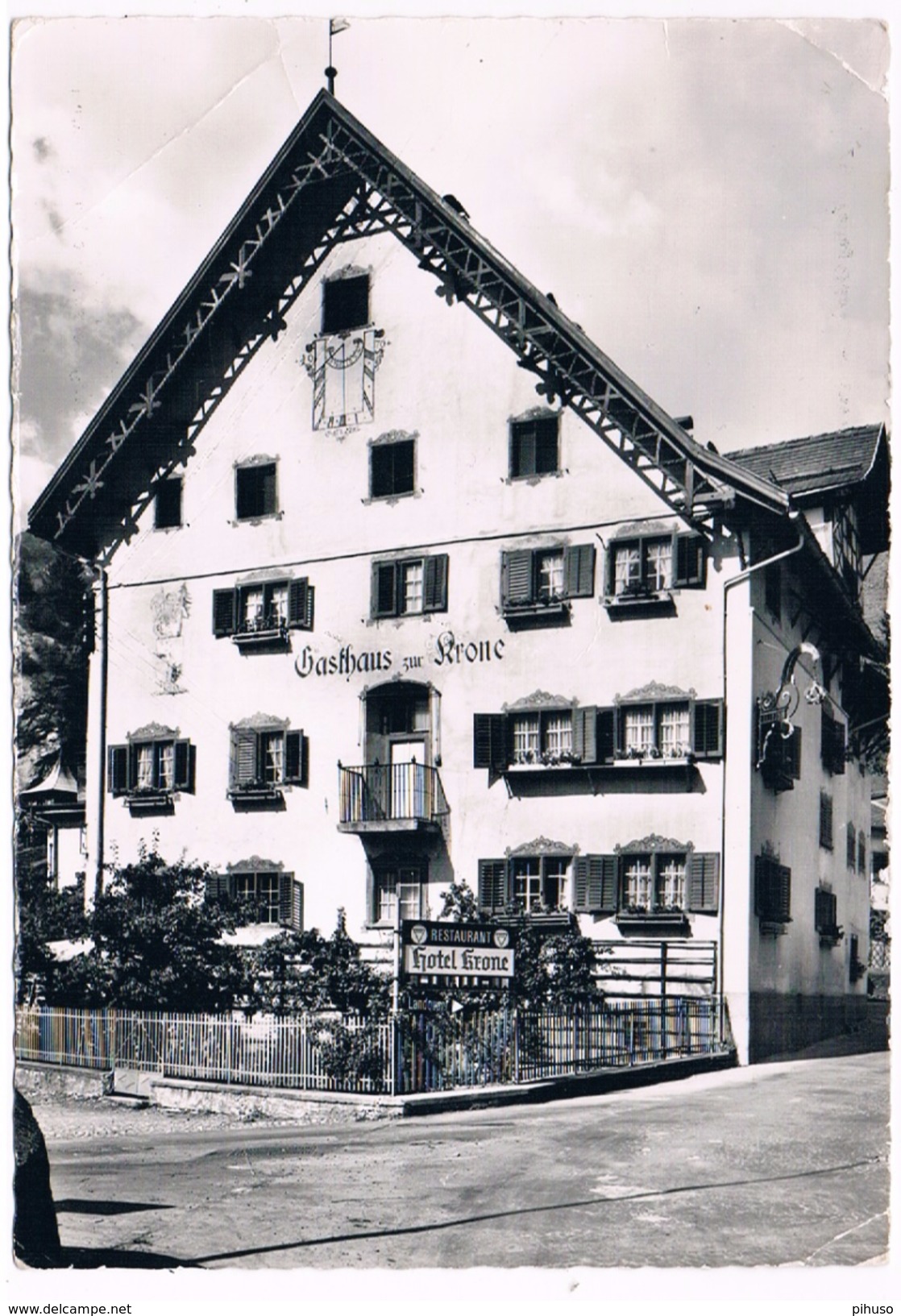 CH4270    GRÜSCH : Hotel Krone - Grüsch