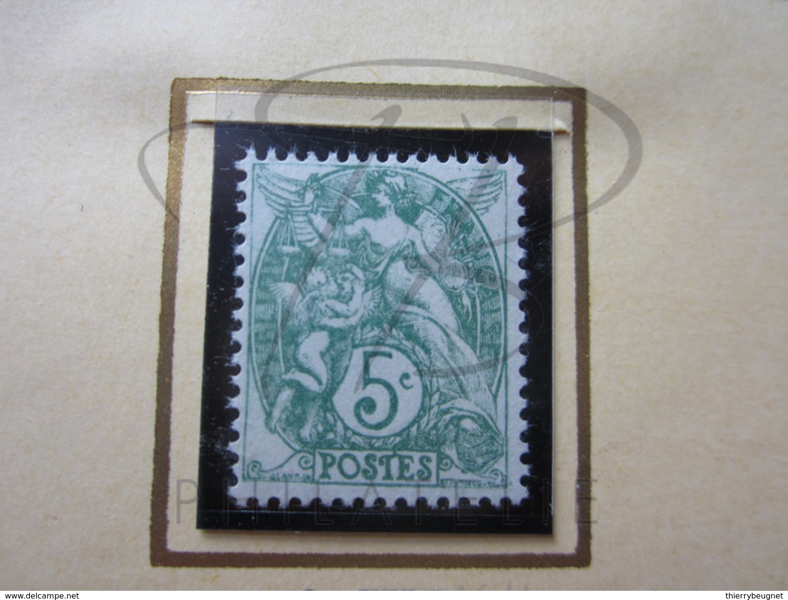 VEND BEAU TIMBRE DE FRANCE N° 111 , XX !!!! - 1900-29 Blanc