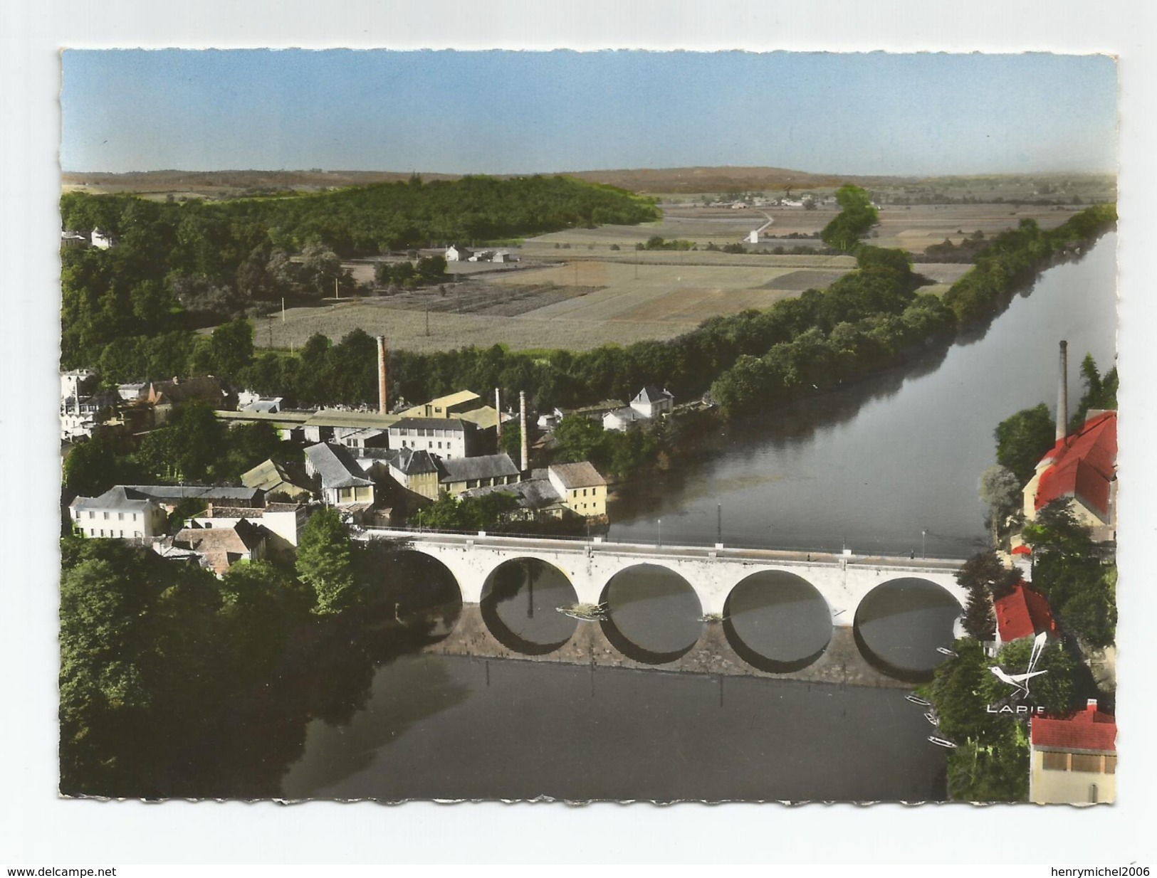 24 - Dordogne Couze Le Pont Sur La , Vue Aérienne 1964 - Autres & Non Classés
