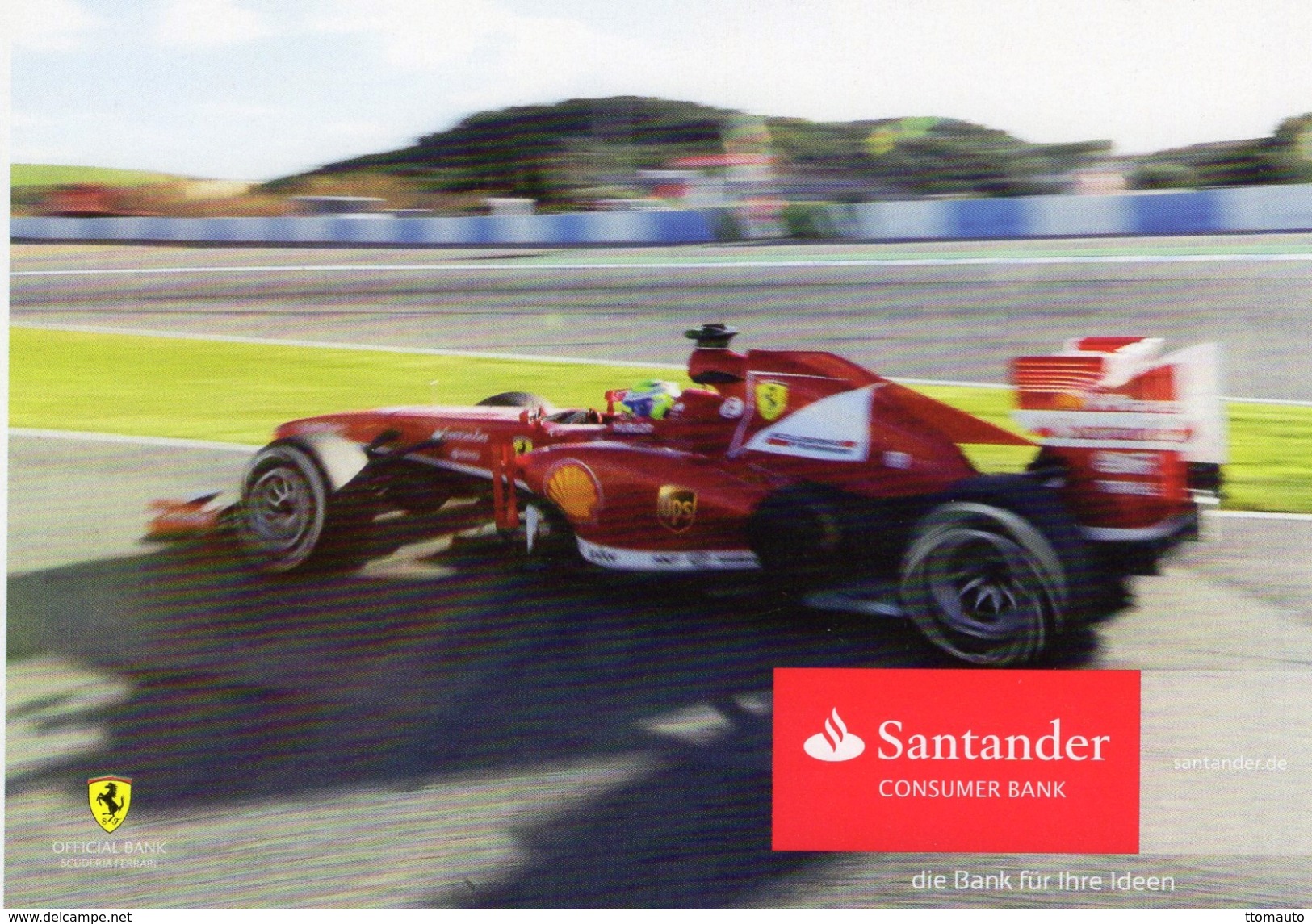 Ferrari Grand Prix  -  Fernando Alonso   -  Carte Postale (Promo) - Grand Prix / F1