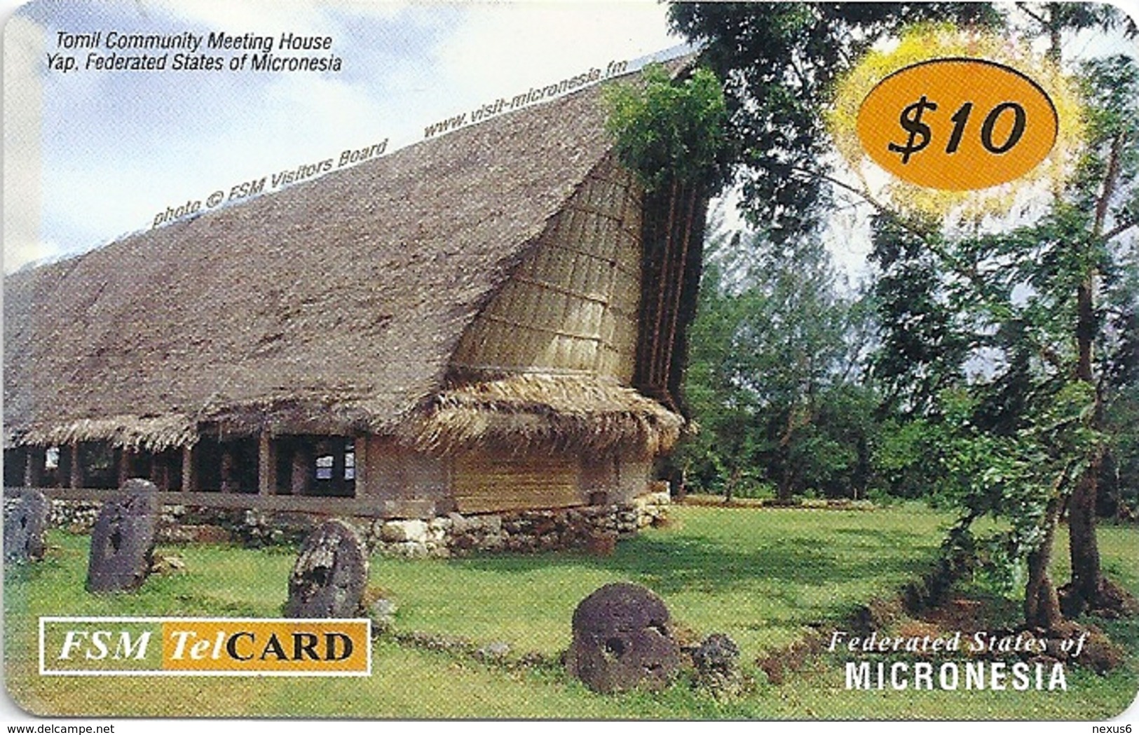 Micronesia - FSMTC - Tomil Community - FSM-R-128 - 10$ Remote Mem. Used - Micronesia