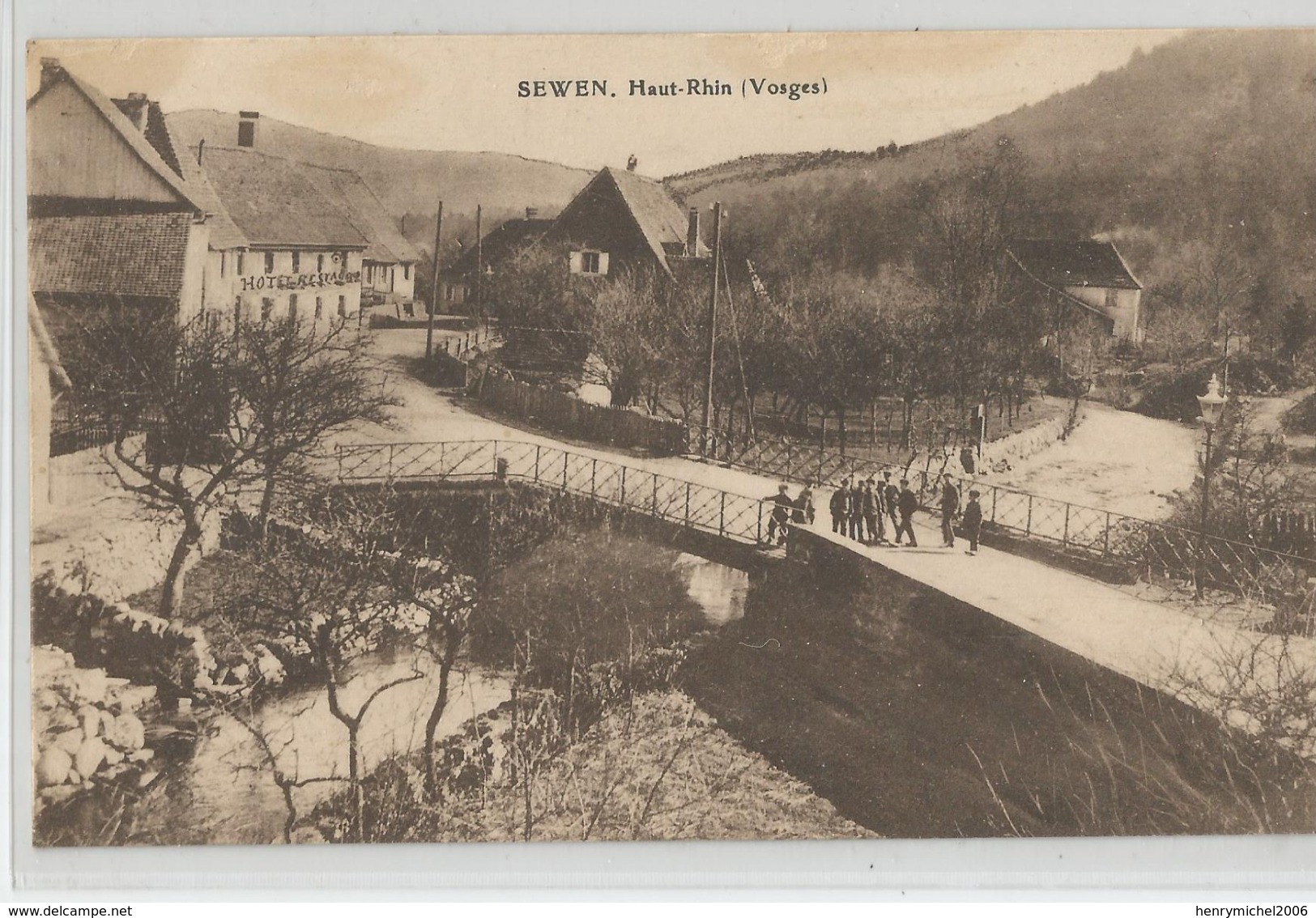 Haut Rhin - 68 - Sewen ( Vosges ) Pont Ed Kuntz Soultz Guebwiller - Other & Unclassified