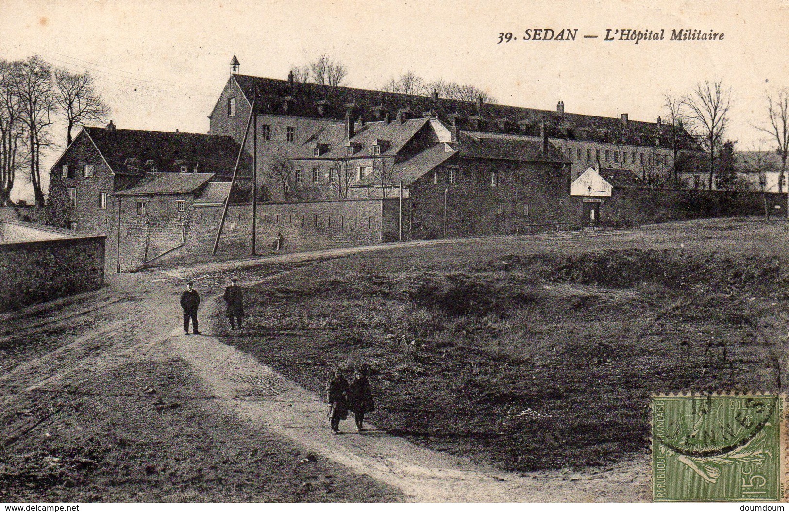 CPA SEDAN - L'HOPITAL MILITAIRE - Sedan