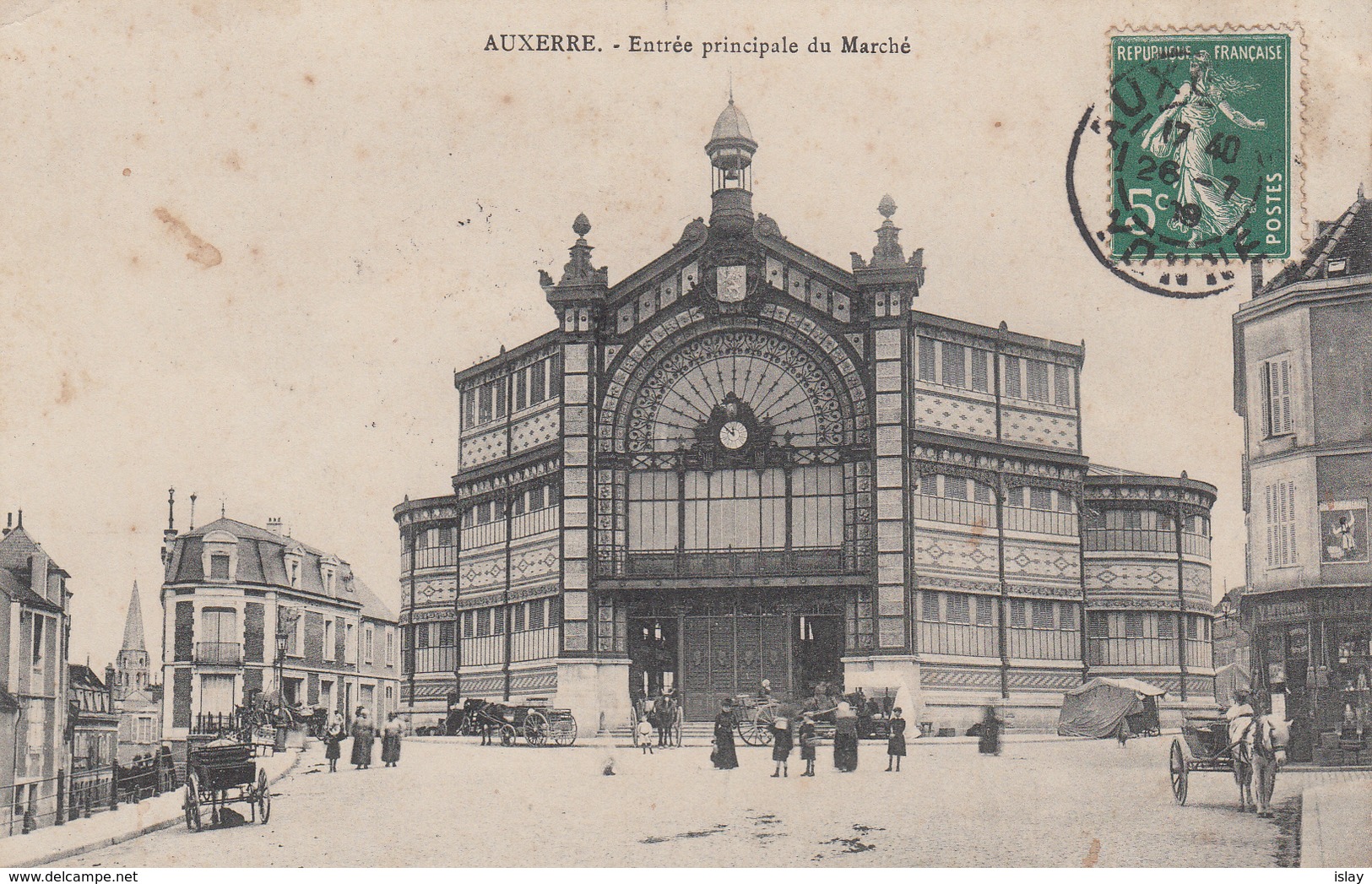 89 - AUXERRE - Entrée Principale Du Marché - Auxerre
