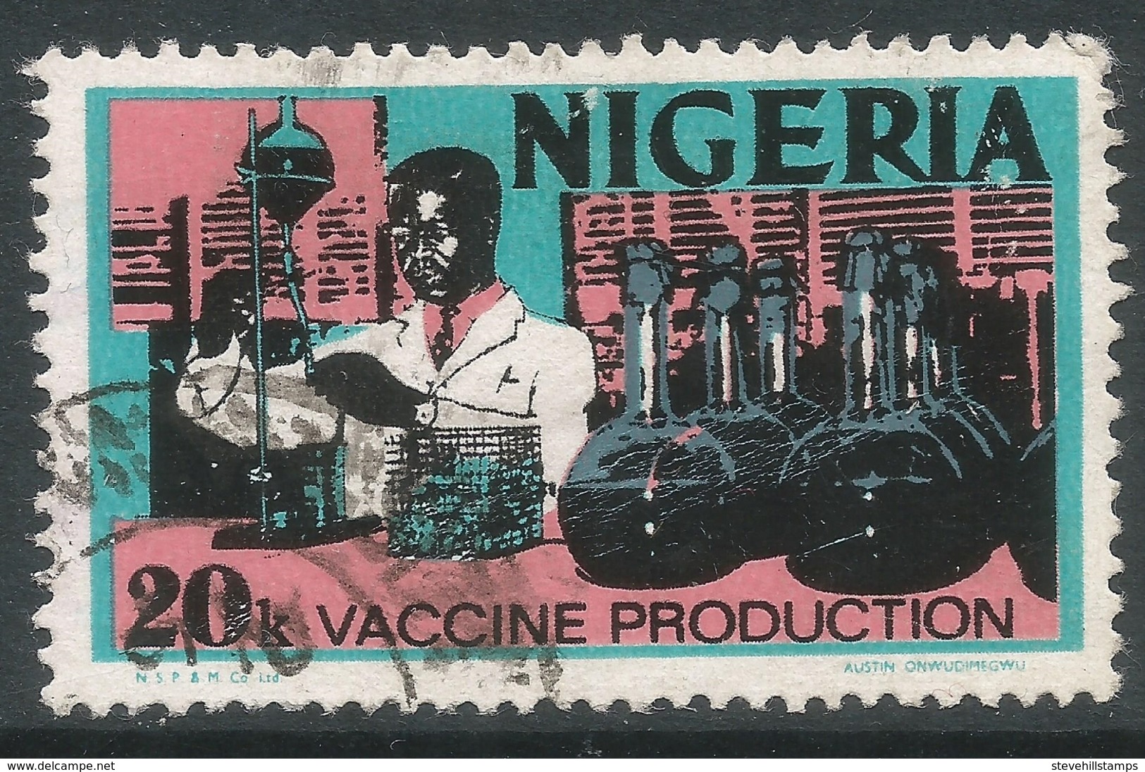 Nigeria. 1973 Definitives. 20k Used. SG 300 - Nigeria (1961-...)