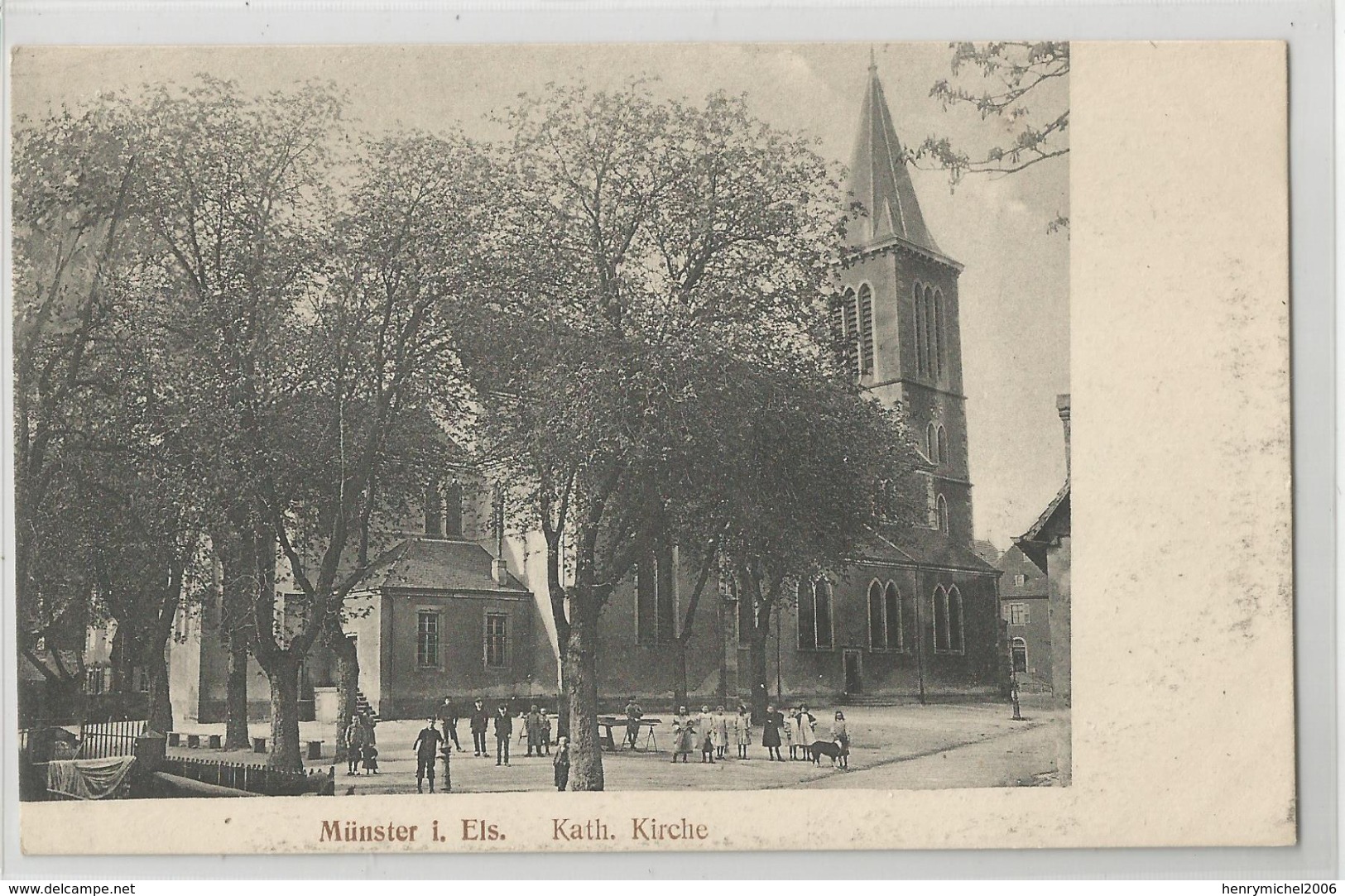 68 Haut Rhin Munster Kath Kirche  , Zahneissen Wieland Photograph - Munster