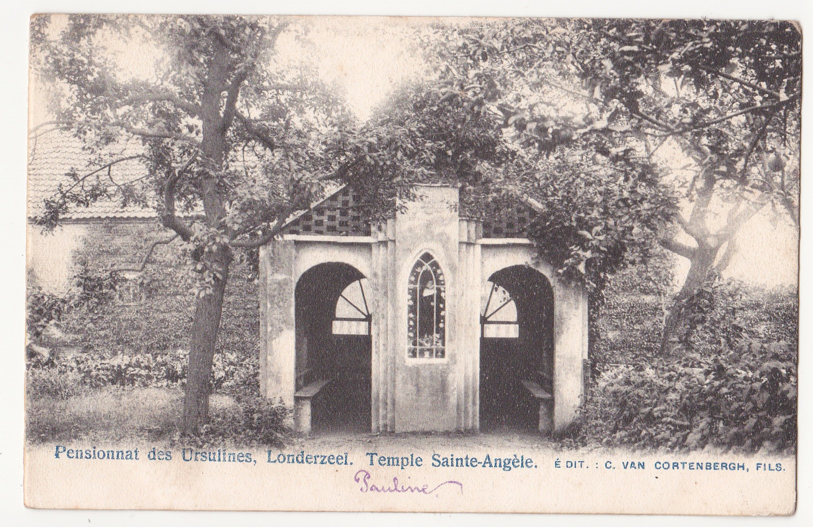 Londerzeel: Pensionnat Des Ursulines: Temple Sainte-Angèle. - Londerzeel