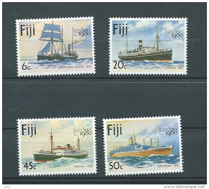 Fidji - Yvert N° 413 / 416  , 4 Valeurs ** -  Aab11607 - Fidji (1970-...)