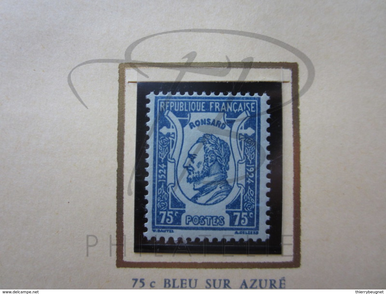 VEND BEAU TIMBRE DE FRANCE N° 209 , XX !!!! - Unused Stamps