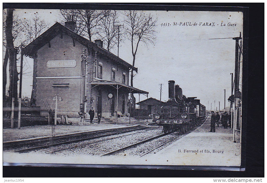 SAINT PAUL DE VARAX LA GARE     B - Non Classés